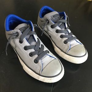 Converse "no-lace" Gray 3